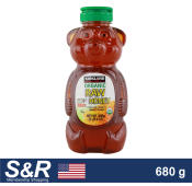 Kirkland Signature Organic Raw Honey Bear 680g