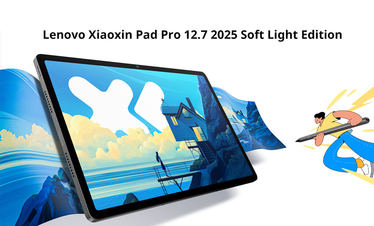 New Lenovo Xiaoxin Pad Pro 12.7 2025 Soft Light Edition Screen