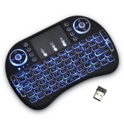 I8 Mini Wireless Touchpad Keyboard - Bluetooth, Easy Installation