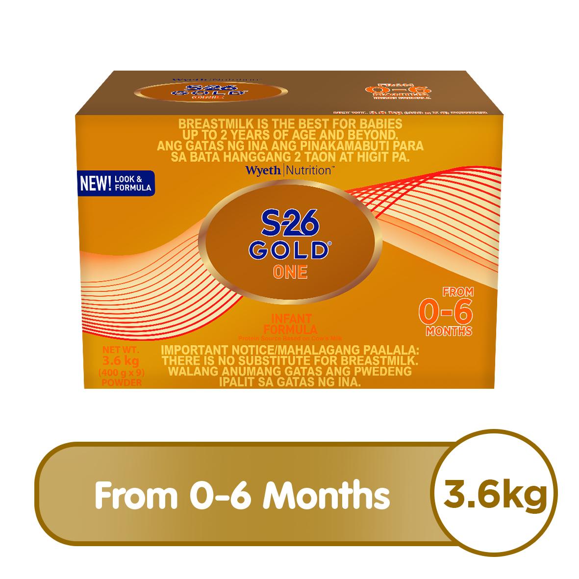 Wyeth S 26 Comfort Gold Partially Hydrolyzed Whey Infant Formula