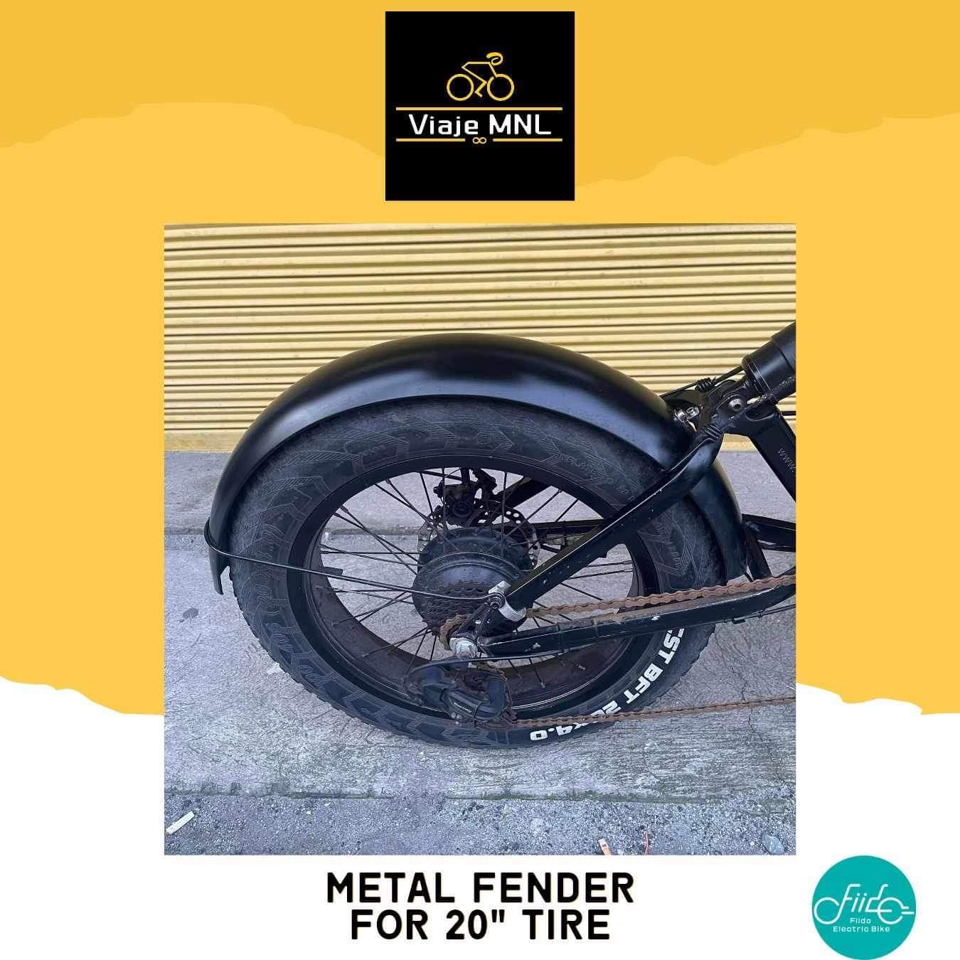 yellow bike fenders