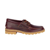 Women's Authentic Original Lug Leather Boat Shoe - Wine