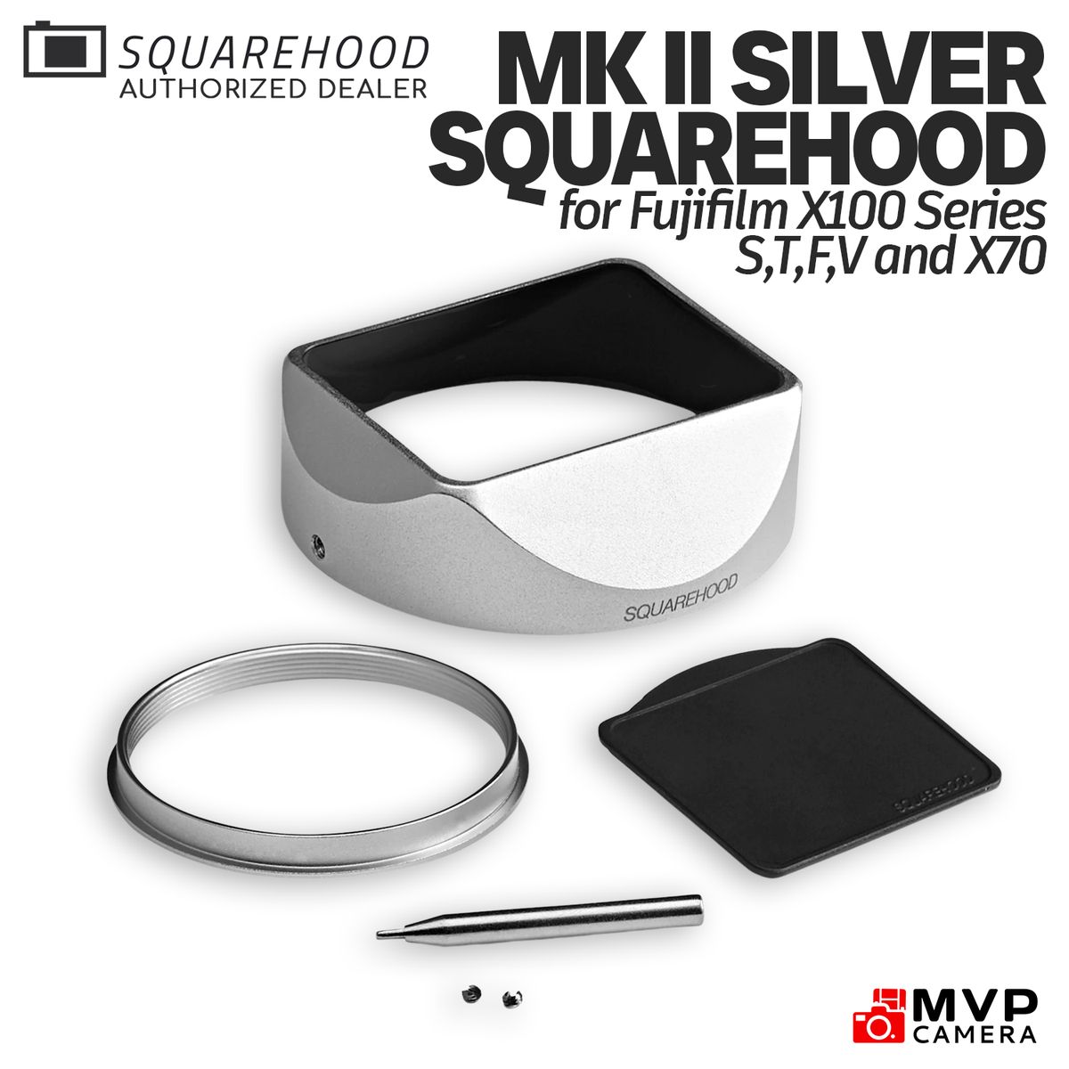 Fujifilm X100F シルバー ＋ SQUAREHOOD Mk.Ⅱ Fujifilm X100F