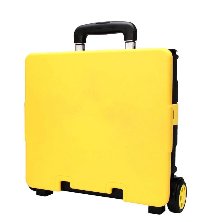 Yellow trolley bag Clearance