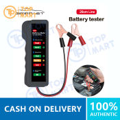 12V Battery Tester & Analyzer for Automotive Charging Systems