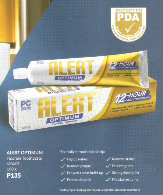 alert toothpaste