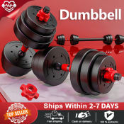 Adjustable Dumbbell Set - Men's Fitness Equipment Heartbeat