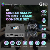 Smartifact MXQ Pro G10 4K Smart TV Console Set