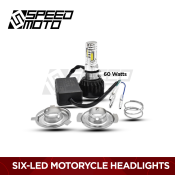 MOKOTO MOTO-M6 LED Motorcycle Headlight - Universal Fit
