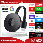 Google's NIA 4k Chromecast G2: Portable HD TV Streaming