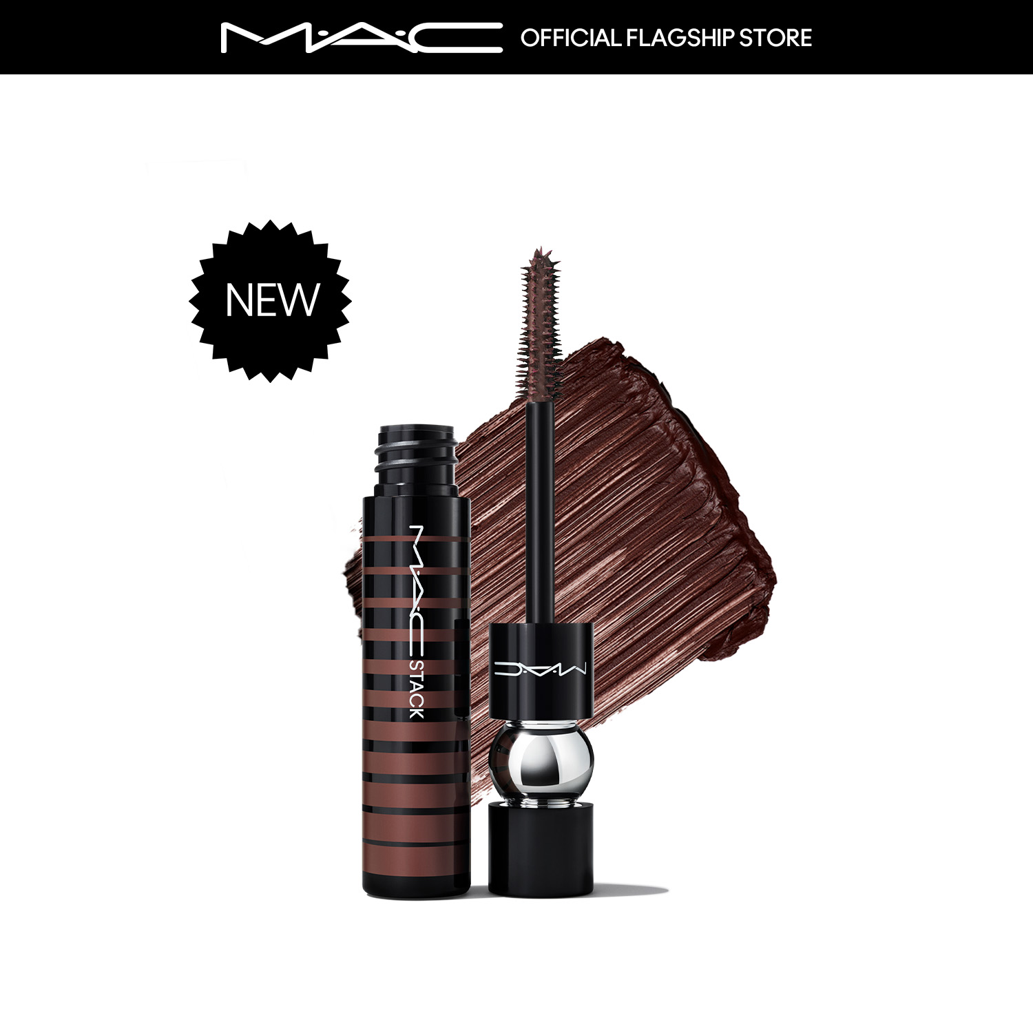 Discount on M·A·C  shoes - SKU: MAC Macstack Mascara in Chestnut / volumizing,  buildable, clump-resistant mascara