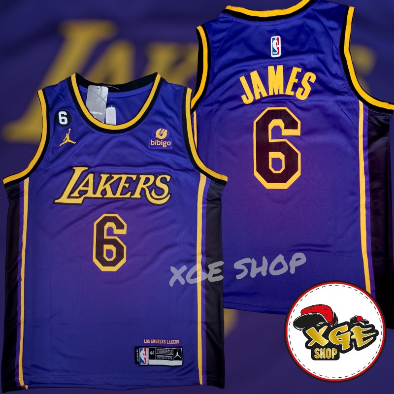 ⭐️ LOS ANGELES LAKERS PURPLE up and - Jekasa sportswear