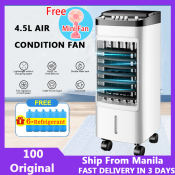 Portable Aircon Tower Fan with 3-in-1 Functionality and Ice Crystals