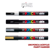 Uni Posca Acrylic Paint Marker Set - Japan