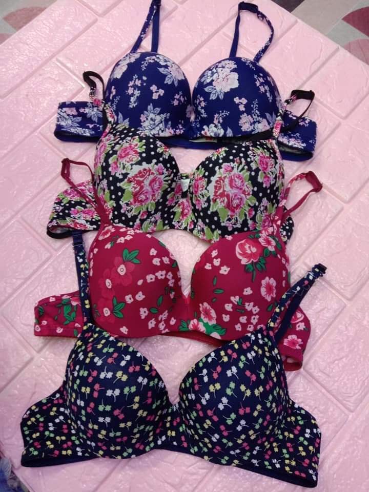 floral tshirt bra