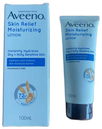 "Aveeno Skin Relief Lotion for Sensitive, Dry, Itchy Skin"