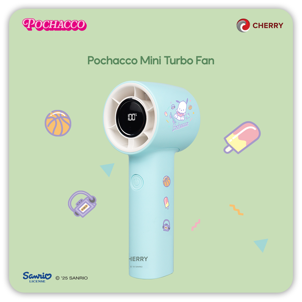 Sanrio Characters and CHERRY Mini Turbo Fan - Image 4