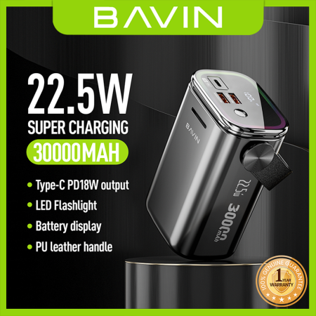 BAVIN 30000mAh Powerbank with Super Fast Charging