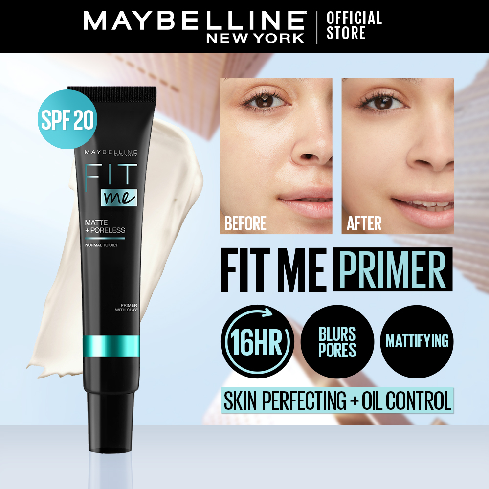 Discount on Maybelline  shoes - SKU: Maybelline Fit Me Matte + Poreless Primer