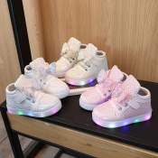 Future Seeds LED High Top Light Up Shoes for Kids