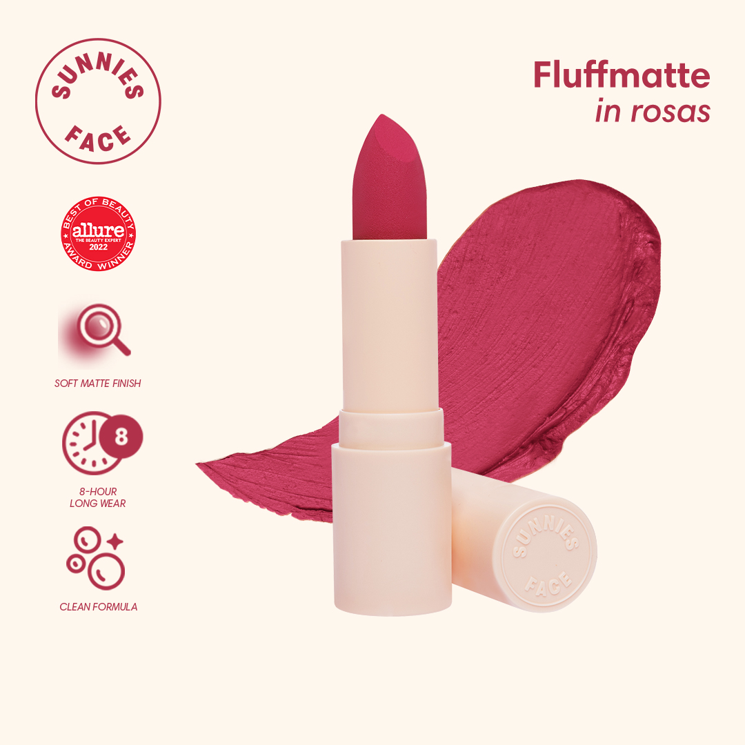 Discount on Sunnies Face  shoes - SKU: Sunnies Face Fluffmatte [Weightless Modern Matte Lipstick] (Rosas)