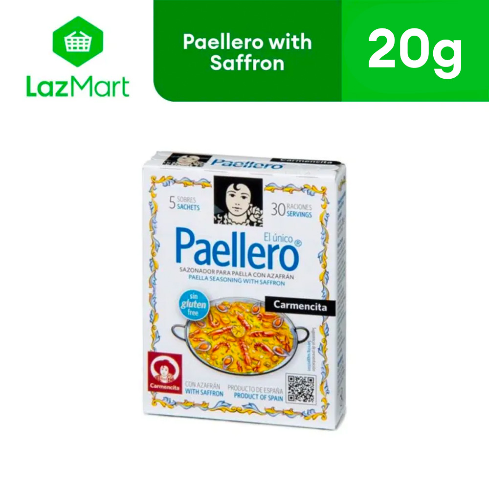 Paellero Seasoning With Saffron - Tienda Delicias