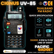 Cignus UV85 Dualband Two way radio walkie talkie