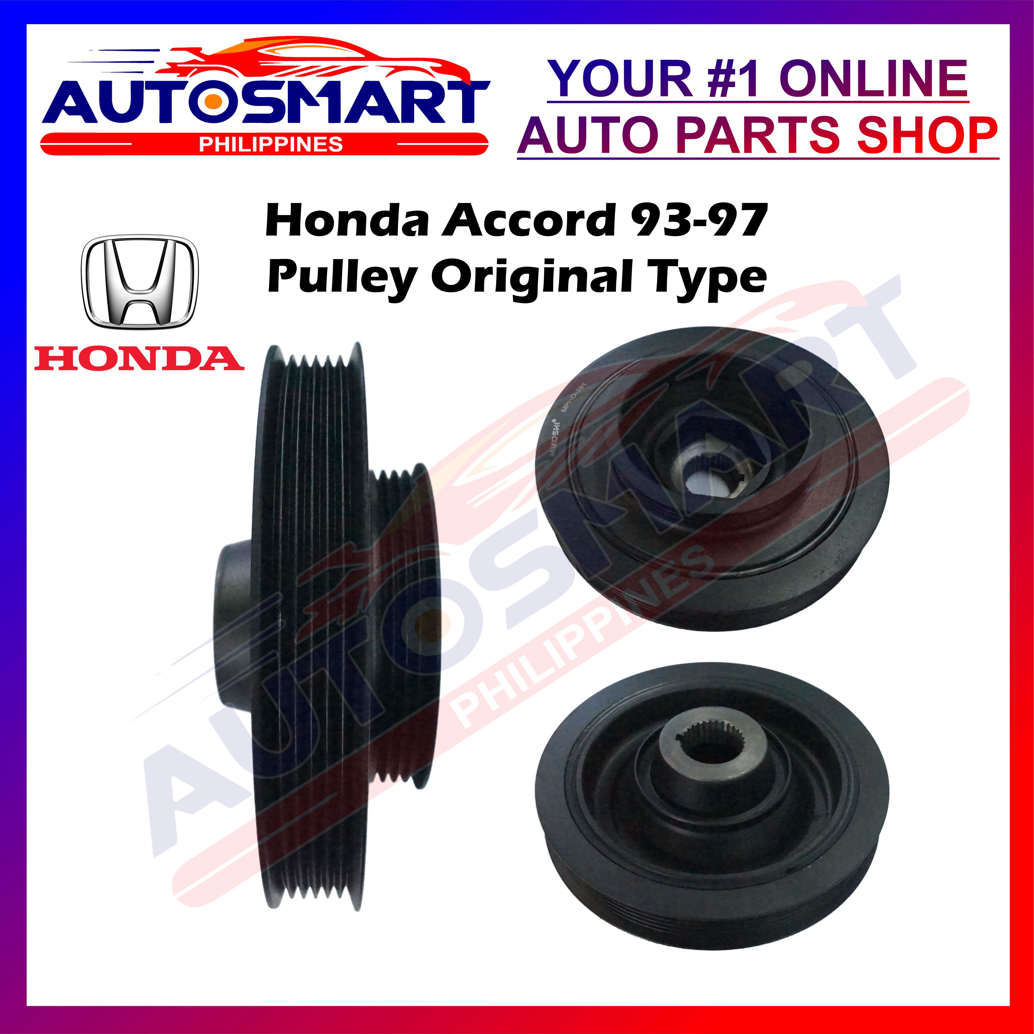 Honda accord outlet crankshaft pulley