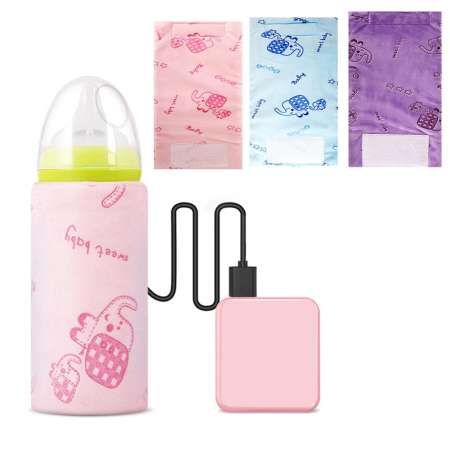 USB Baby Bottle Warmer -  Travel Stroller Insulated Bag