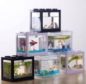 Stackable Lego Block Mini Aquarium for Betta and Guppy Fish