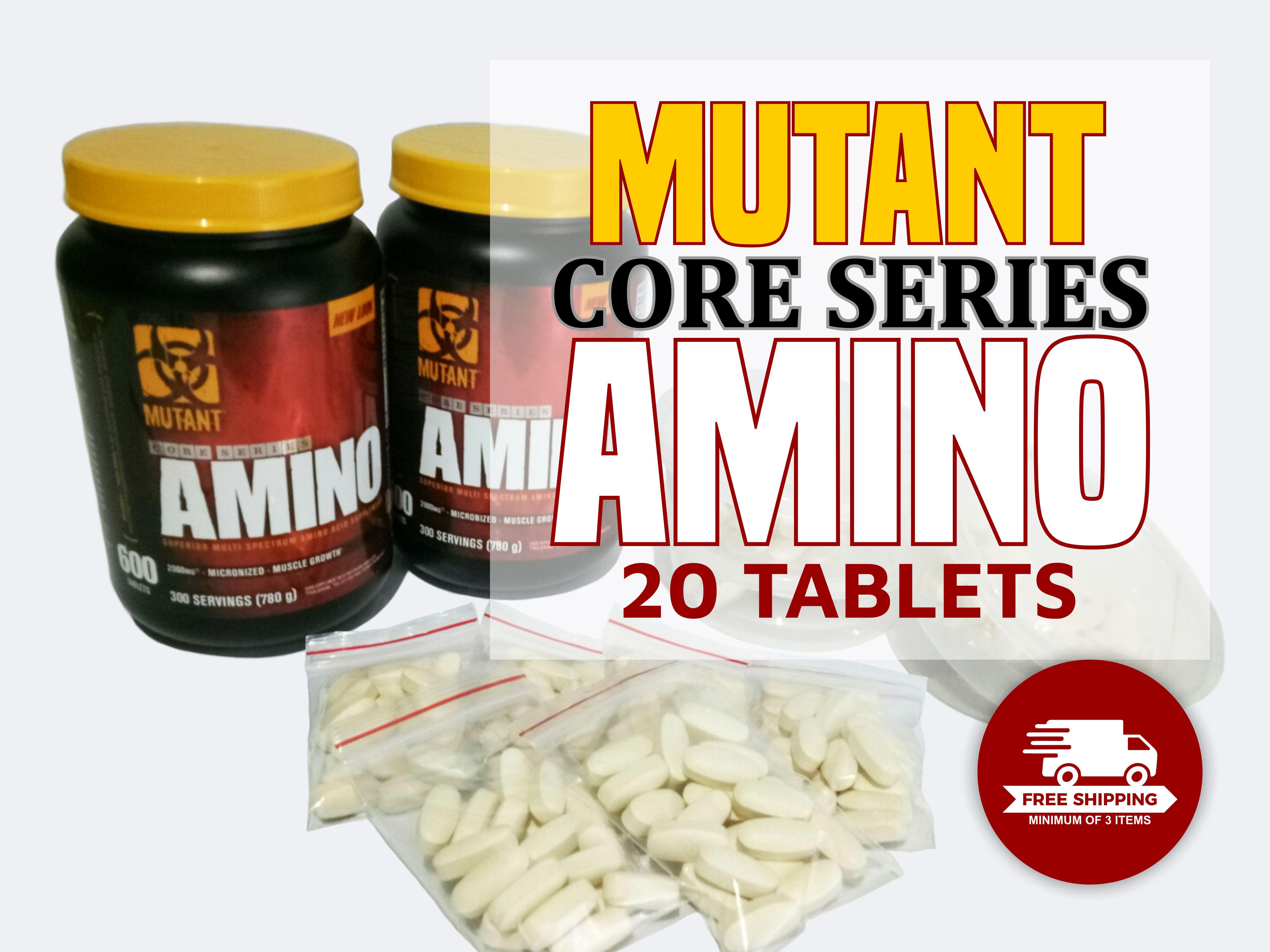 MUTANT AMINO 20 TABLETS