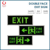 Led Exit Sign | Fire Exit Sign Green Board Led Sign Signage Spectrum | Emergency Exit Light Safety Sign light