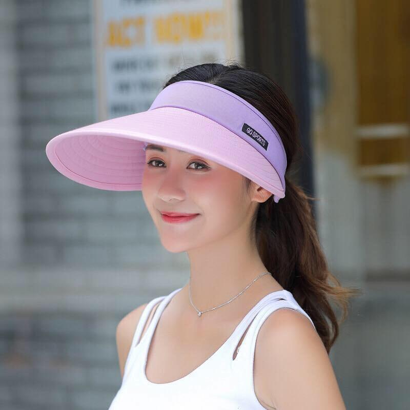 Sun Visor Hat for Women Large Brim UV 