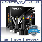 NIGHTEYE LED Headlight Bulbs - High/Low Beam - White