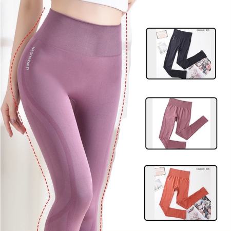 Honey Peach High Waist Leggings by PT10