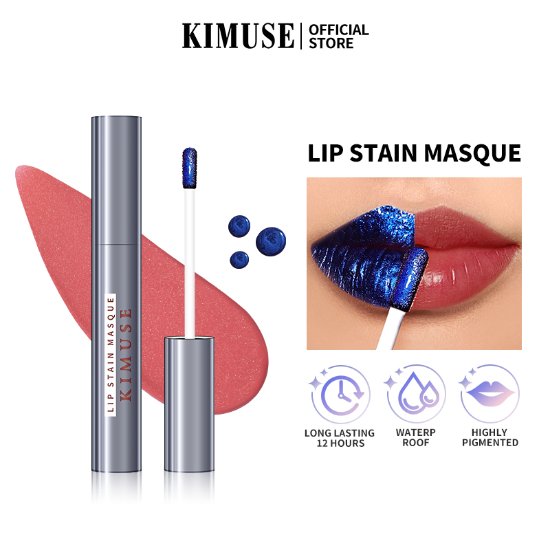 Discount on KIMUSE  shoes - SKU: KIMUSE Peel Off Lip Stain Masque Long Lasting & Waterproof Matte Finish Lip Tint Highly Pigmented Ve