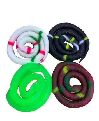 rubber snake dog toy