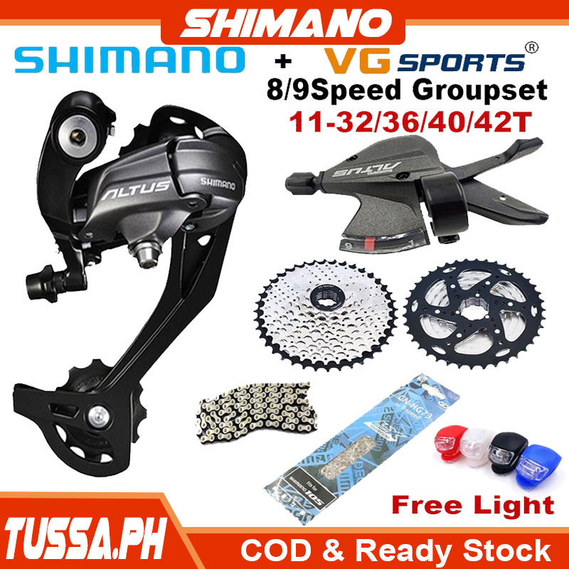 Shimano Altus M370 9-Speed Groupset - MTB Bike Parts