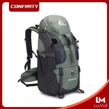 CONFINITY 50L Waterproof Climbing Backpack