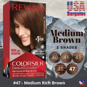 Revlon Colorsilk Medium Brown Hair Color Shades