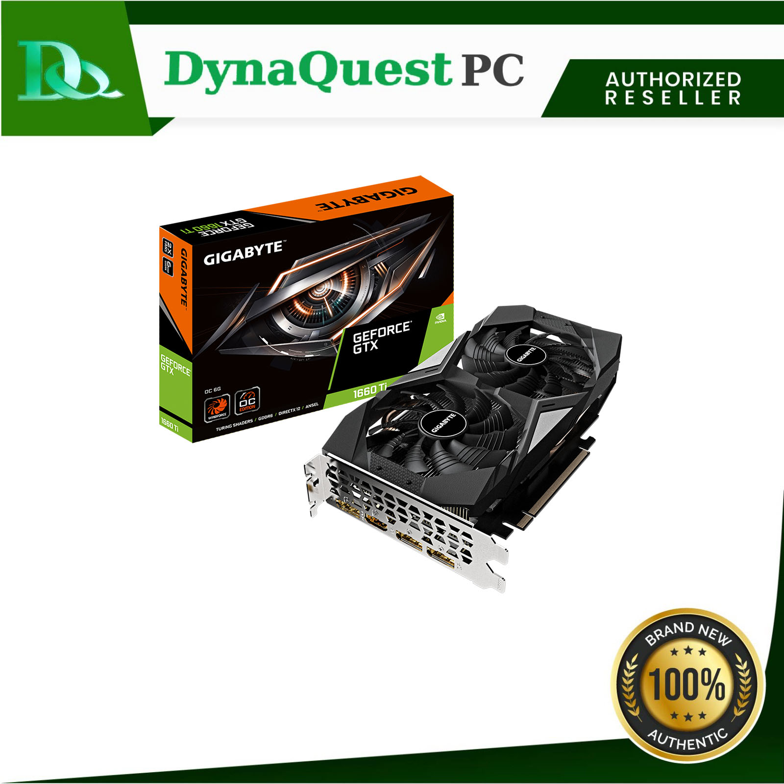 GIGABYTE GeforceGTX1660TI - PCパーツ