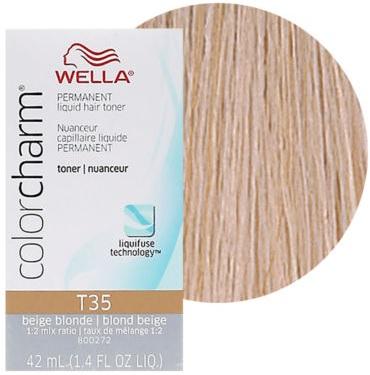 Wella Color Charm T18 Lightest Ash Blonde Toner Lazada Ph