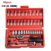 1/4-Inch Socket Set for Car Repair - PLEXTONE