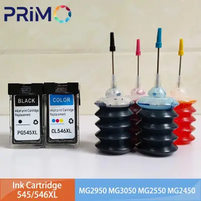 No brand 545XL 546XL 545 546 Xl PG545 CL546 Refillable Ink Cartridge Canon Pixma