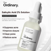 The Ordinary Salicylic Acid 2% Solution: Pore-Shrinking Acne Treatment