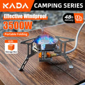 KADA Portable Butane Gas Stove Set, 3500W Camping