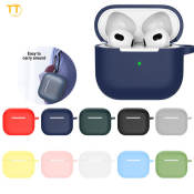 Tri-Town AirPods 3 Silicone Case with Keychain Hook