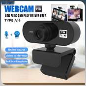 Darestoper C280 Webcam with Mic and Rotatable Camera