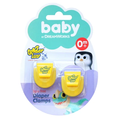 Dreamworks Baby 2-pc Diaper Clamps (2)
