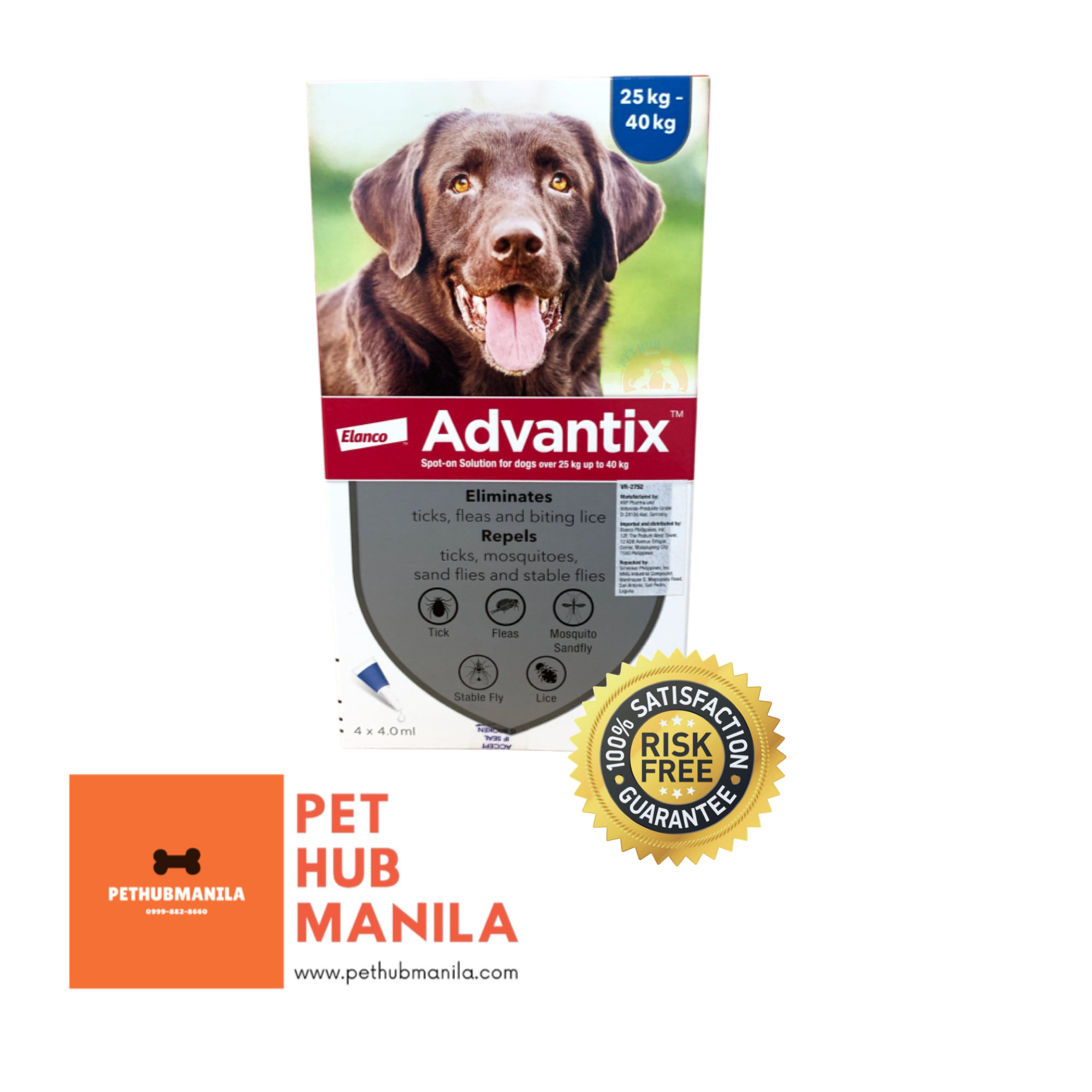 Advantix spot on solution for clearance dogs